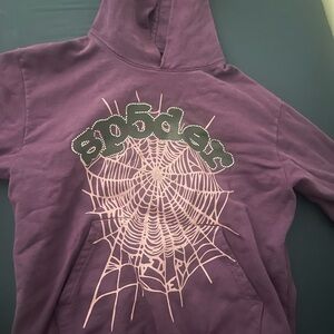 Spider Purple Hoodie